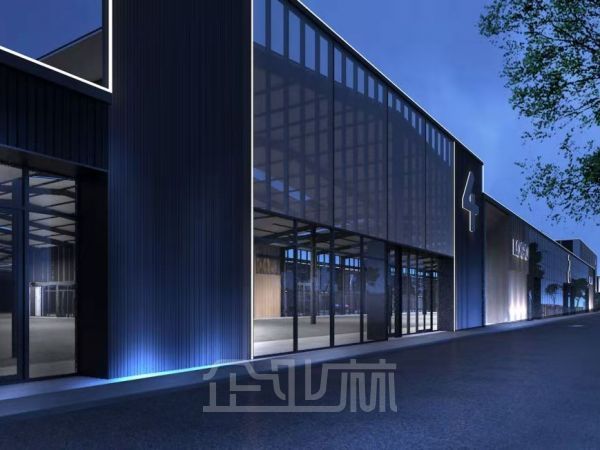 厂房正门图