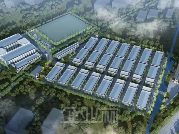 厂房正门图