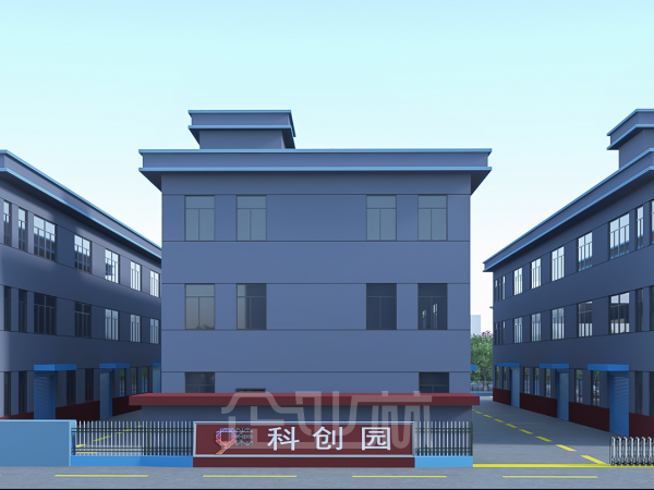 厂房正门图