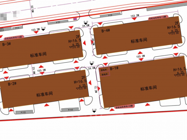 常州金坛新建独栋标准双层层厂房出租面积16982平，产证齐全，可注册可环评，租金低