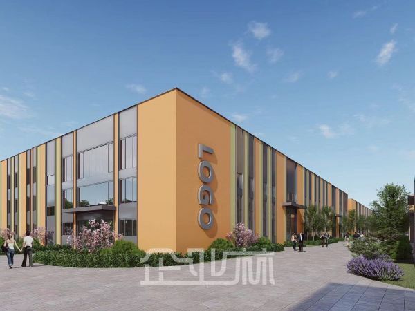 厂房正门图