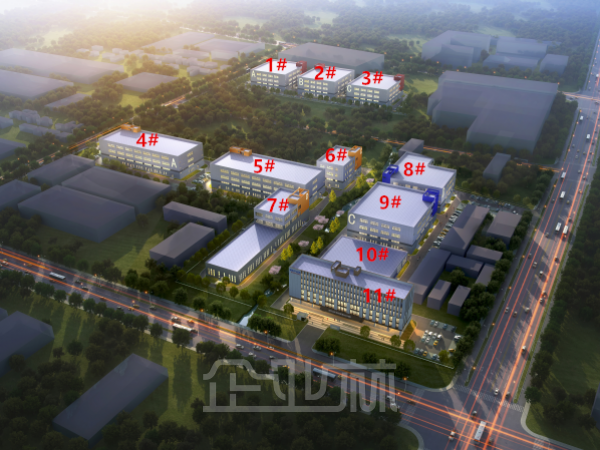 厂房正门图