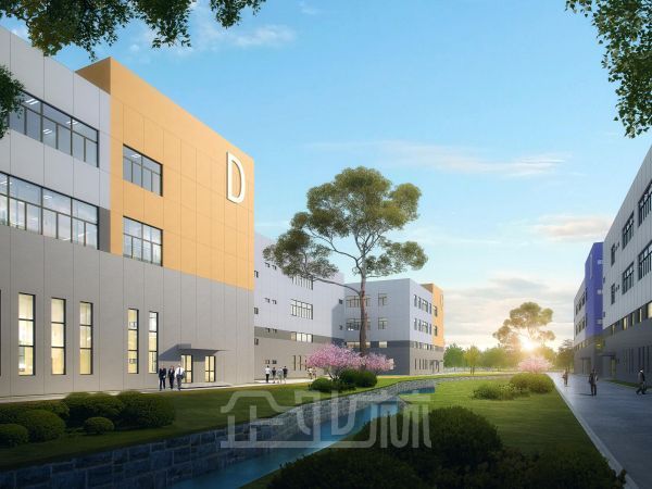 厂房正门图
