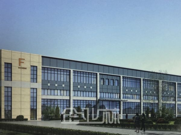 厂房正门图