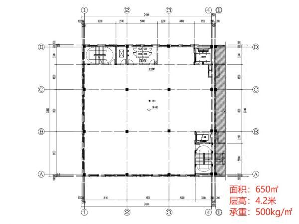 厂房正门图