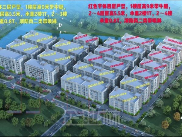 出售 常熟沙家浜镇1000~6000平新建独栋厂房 层高9米带牛腿