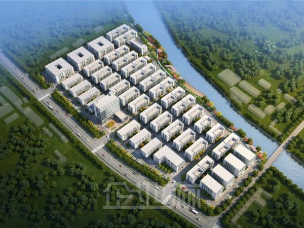 厂房正门图