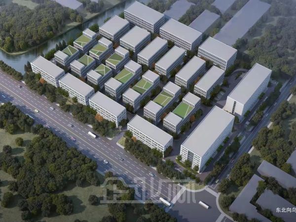 厂房正门图