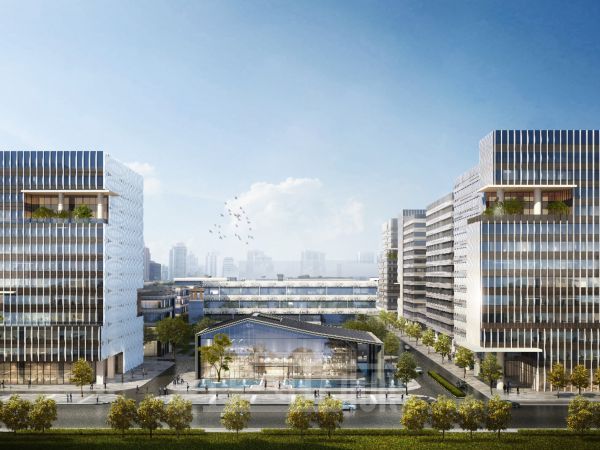 厂房正门图