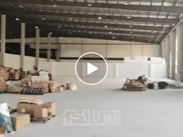 出租全新9米高单层1800平厂房,做生产、仓库优选。
