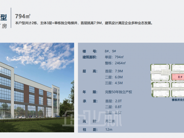 厂房正门图