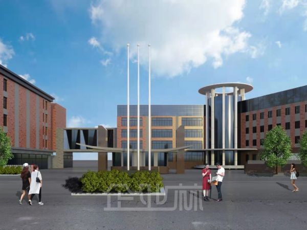厂房正门图