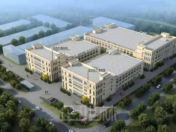 厂房正门图