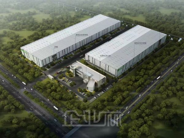 厂房正门图