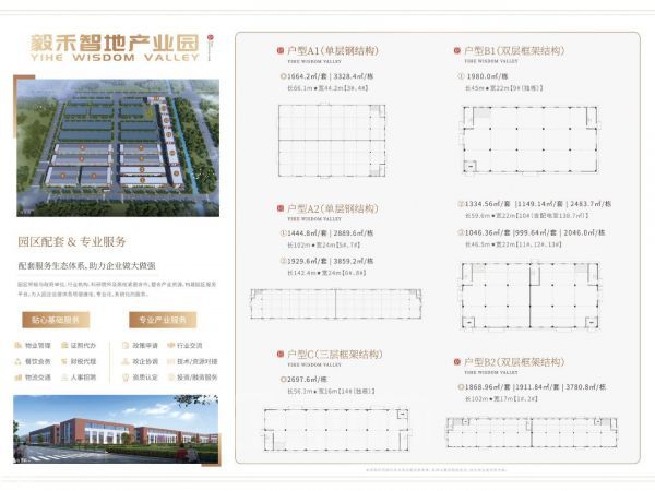 厂房正门图