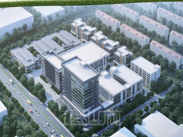 厂房正门图