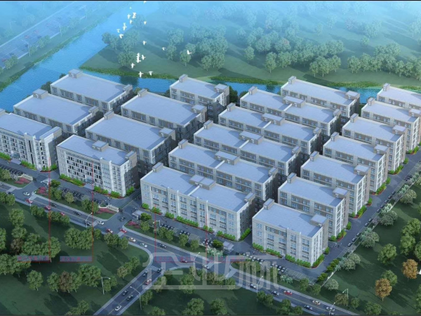厂房正门图