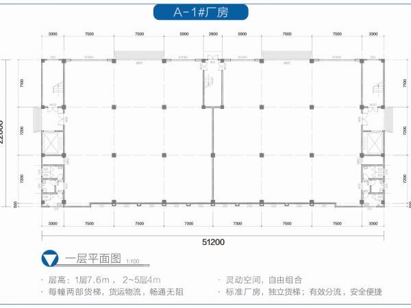 厂房正门图