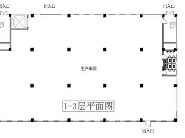 50年产权工业厂房，双证齐全可贷款。
