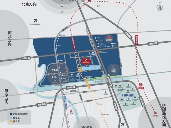 联创京津智造园北辰区产城融合示范区厂房900-5000㎡