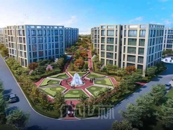 厂房正门图