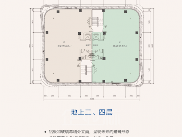 厂房正门图