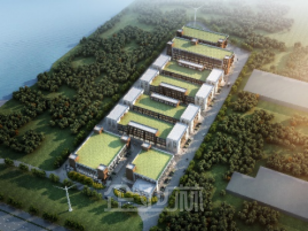 厂房正门图