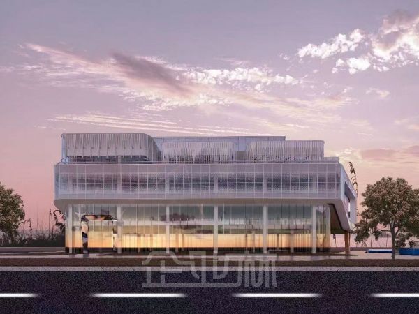 厂房正门图