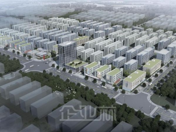 厂房正门图